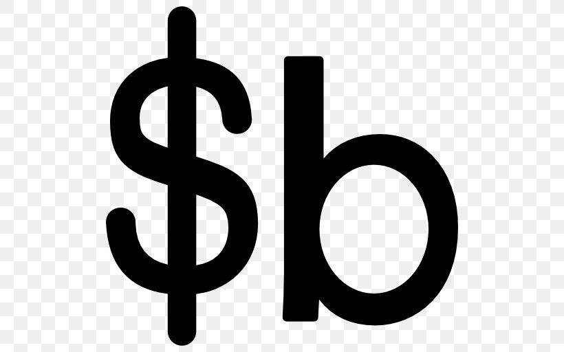 Bolivian Boliviano Currency Symbol, PNG, 512x512px, Bolivia, Area, Black And White, Bolivian Boliviano, Bolivians Download Free