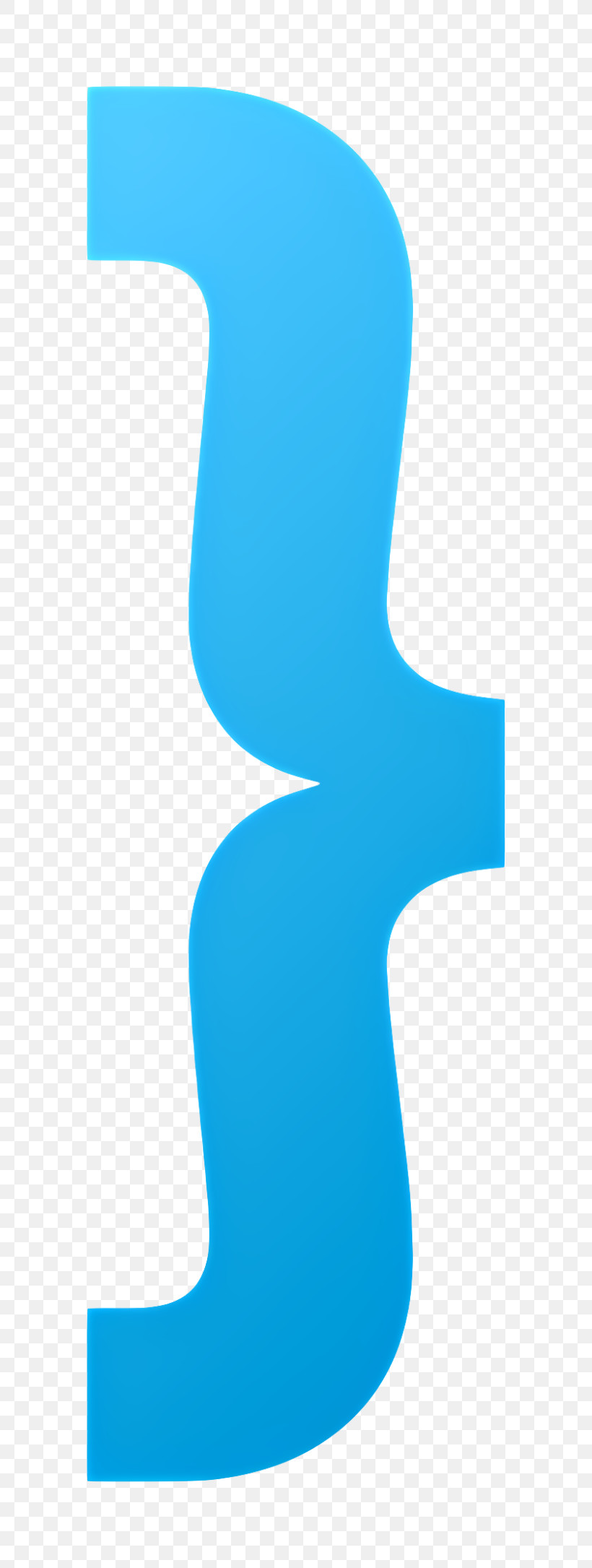 Bracket Icon - Single Blue Coding Brace Symbol, PNG, 840x2224px ...