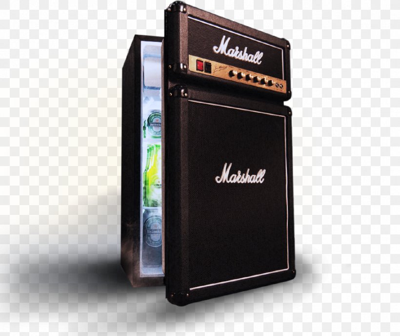 Refrigerator Marshall Amplification Minibar Marshall Fridge Refrigeration, PNG, 909x763px, Refrigerator, Business, Electric Guitar, Electronic Instrument, Freezers Download Free