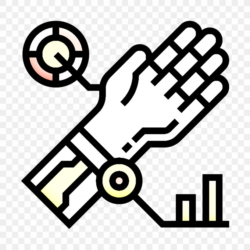 Robotic Arm Icon Artificial Intelligence Icon Robot Icon, PNG, 1200x1200px, Robotic Arm Icon, Artificial Intelligence Icon, Coloring Book, Gesture, Line Download Free