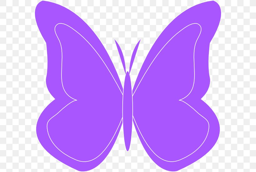 Butterfly Purple Pink Clip Art, PNG, 600x550px, Butterfly, Blue, Bluegreen, Brush Footed Butterfly, Color Download Free