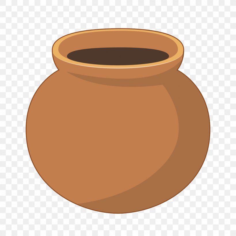 Earthenware Pottery Flowerpot Brown Clip Art, PNG, 1000x1000px, Earthenware, Artifact, Brown, Ceramic, Flowerpot Download Free