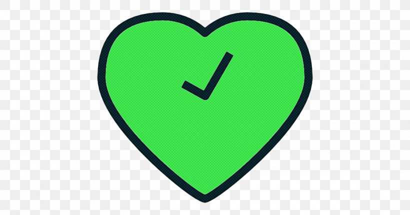 Green Heart Line Symbol Clock, PNG, 1200x630px, Green, Clock, Heart, Line, Symbol Download Free