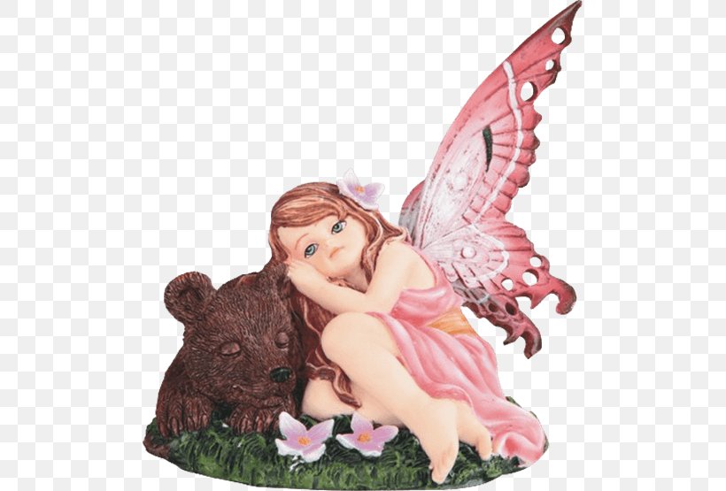 Fairy Figurine Statue Sprite Pixie, PNG, 555x555px, Fairy, Bear, Brown Bear, Color, Dark Knight Armoury Download Free