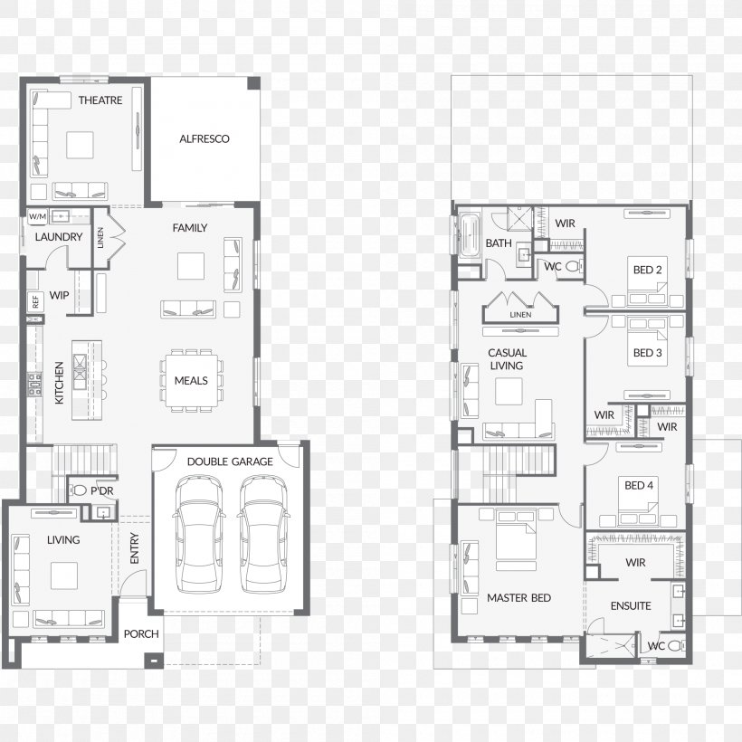 Floor Plan Technical Drawing, PNG, 2000x2000px, Floor Plan, Area, Artwork, Black And White, Diagram Download Free