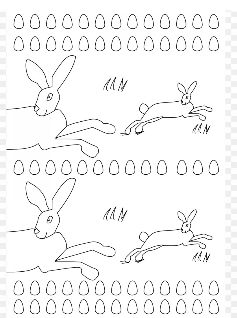 Hare Domestic Rabbit Drawing Line Art, PNG, 1194x1600px, Hare, Animal, Area, Black, Black And White Download Free