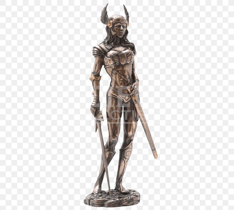 Odin Valkyrie Norse Mythology Viking Goddess, PNG, 735x735px, Odin, Armour, Bronze, Bronze Sculpture, Celtic Mythology Download Free