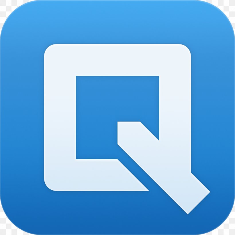 Quip Logo Word Processor Document Company, PNG, 1024x1024px, Quip, Area, Blue, Brand, Company Download Free