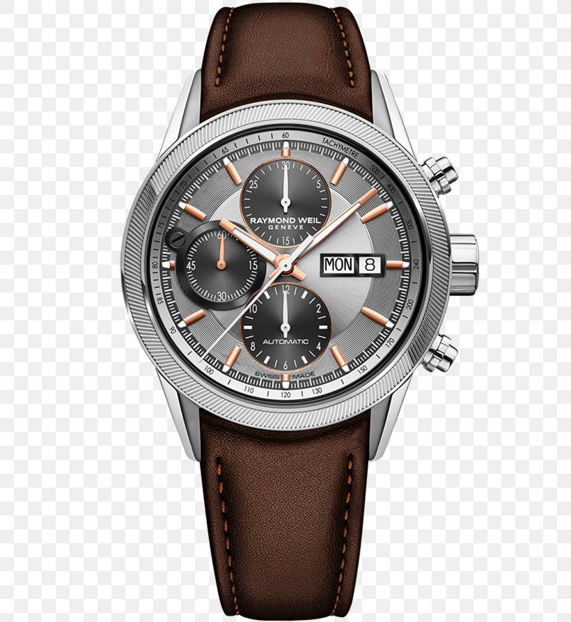 Raymond Weil Chronograph Automatic Watch Power Reserve Indicator, PNG, 700x893px, Raymond Weil, Automatic Watch, Brand, Brown, Chronograph Download Free