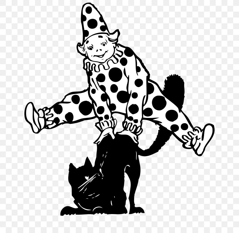 Vector Graphics Clown Clip Art Image Joker, PNG, 682x800px, Clown, Art, Artwork, Black, Black And White Download Free