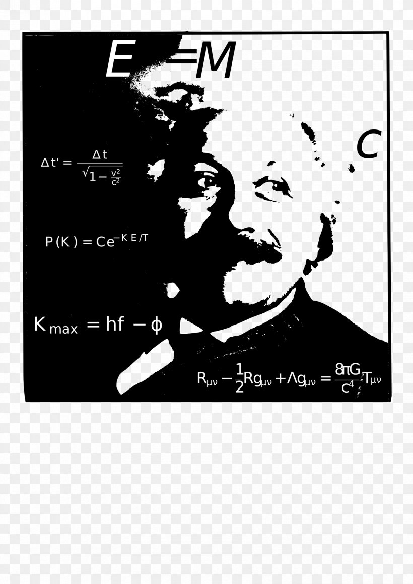 Nobel Prize In Physics Special Relativity Theory Of Relativity Clip Art, PNG, 1697x2400px, Physics, Albert Einstein, Black, Black And White, Brand Download Free