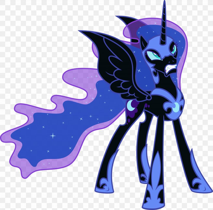Pony Princess Luna Princess Celestia Twilight Sparkle Equestria, PNG, 7000x6890px, Pony, Art, Cartoon, Cobalt Blue, Cutie Mark Chronicles Download Free