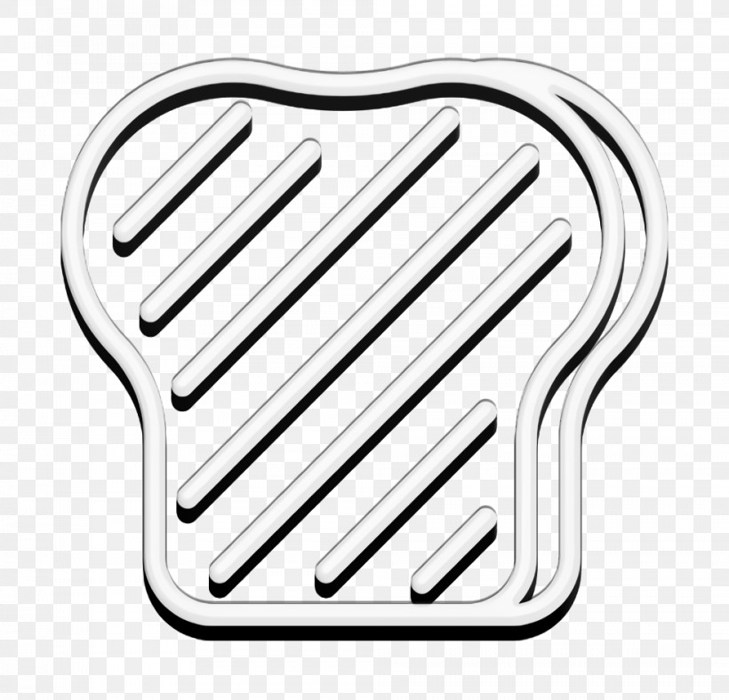 Toast Icon Gastronomy Icon, PNG, 984x946px, Toast Icon, Gastronomy Icon, Geometry, Line, Line Art Download Free