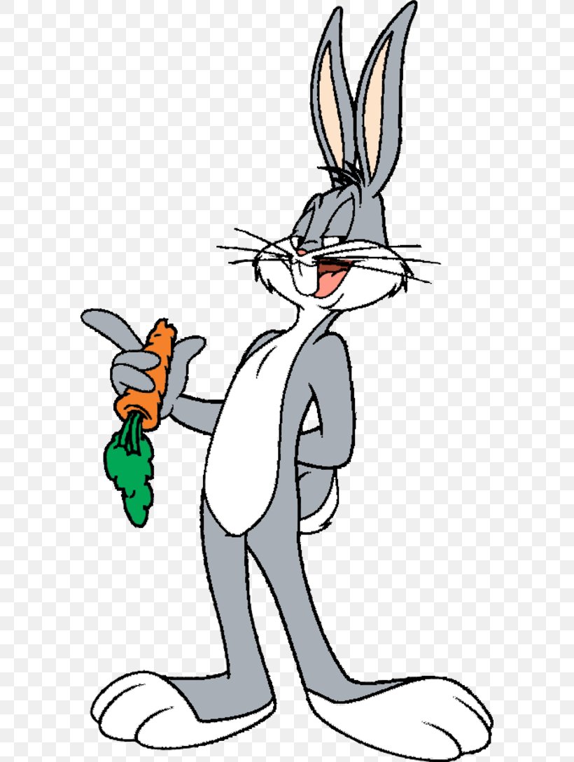 Bugs Bunny Elmer Fudd Rabbit Cartoon, PNG, 590x1088px, Watercolor, Cartoon, Flower, Frame, Heart Download Free