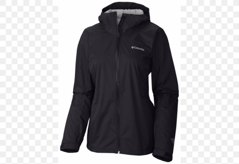 Columbia Sportswear Jacket Coat Shirt Clothing, PNG, 500x563px, Columbia Sportswear, Black, Clothing, Coat, Hood Download Free