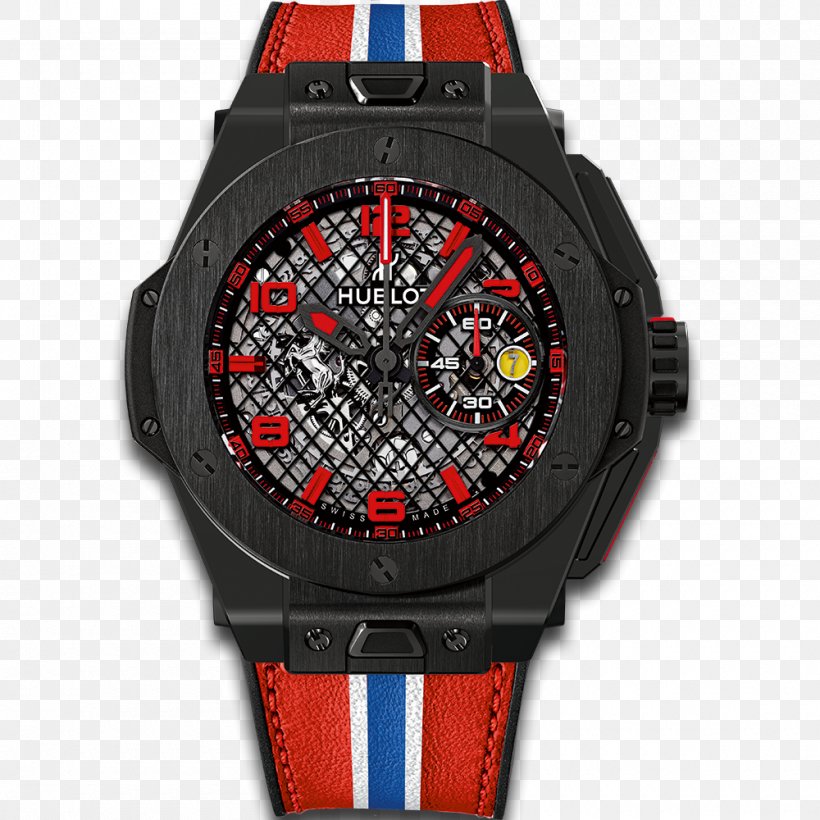 Ferrari Hublot Watch Baselworld Red, PNG, 1000x1000px, Ferrari, Baselworld, Brand, Chronograph, Ferrari 458 Speciale Download Free