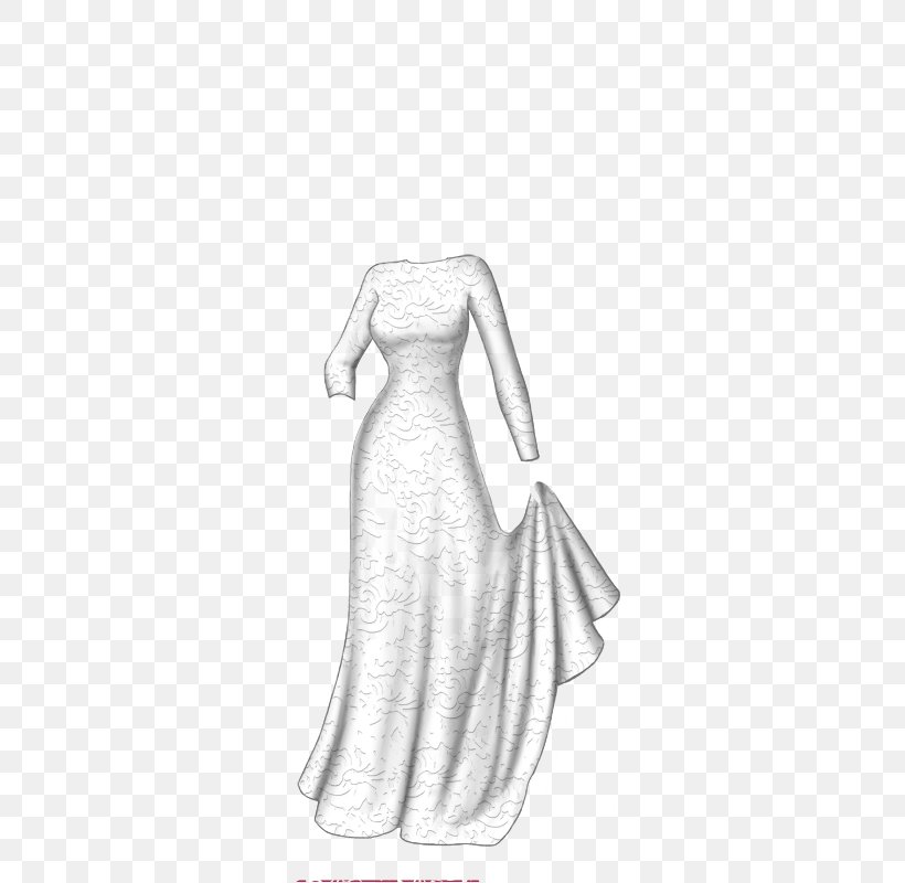 Gown Cocktail Dress Pattern, PNG, 600x800px, Watercolor, Cartoon, Flower, Frame, Heart Download Free