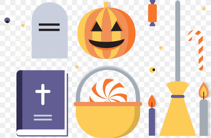 Halloween Pumpkin Icon, PNG, 2041x1342px, Flat Design, Artworks, Brand, Church, Communication Download Free