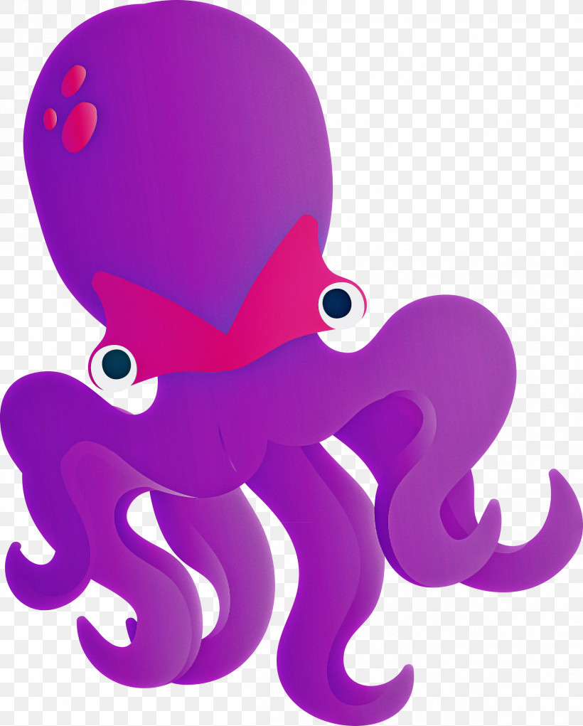 Octopus Giant Pacific Octopus Purple Octopus Violet, PNG, 2409x3000px, Octopus, Animal Figure, Giant Pacific Octopus, Magenta, Material Property Download Free