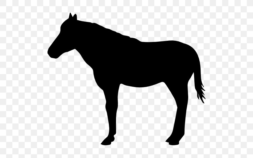 American Quarter Horse Silhouette Drawing Clip Art, PNG, 512x512px, American Quarter Horse, Black And White, Bridle, Colt, Depositphotos Download Free