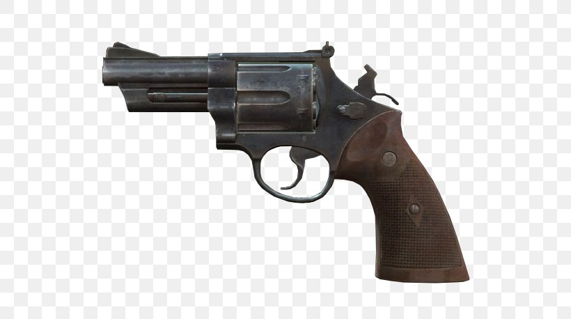 Fallout 4 .44 Magnum Firearm Pistol Revolver, PNG, 640x458px, Watercolor, Cartoon, Flower, Frame, Heart Download Free