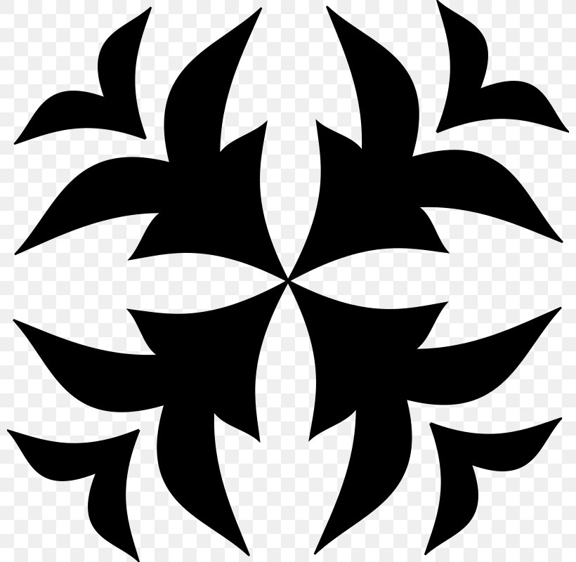 Floral Design Motif Clip Art, PNG, 800x800px, Floral Design, Art, Black And White, Coreldraw, Decorative Arts Download Free