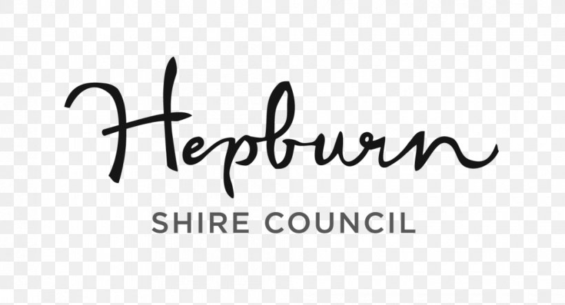 Shire Of Hepburn Wombat Hill Botanic Gardens Rural City Of Horsham Creswick, PNG, 990x535px, Shire Of Hepburn, Black, Black And White, Brand, Calligraphy Download Free