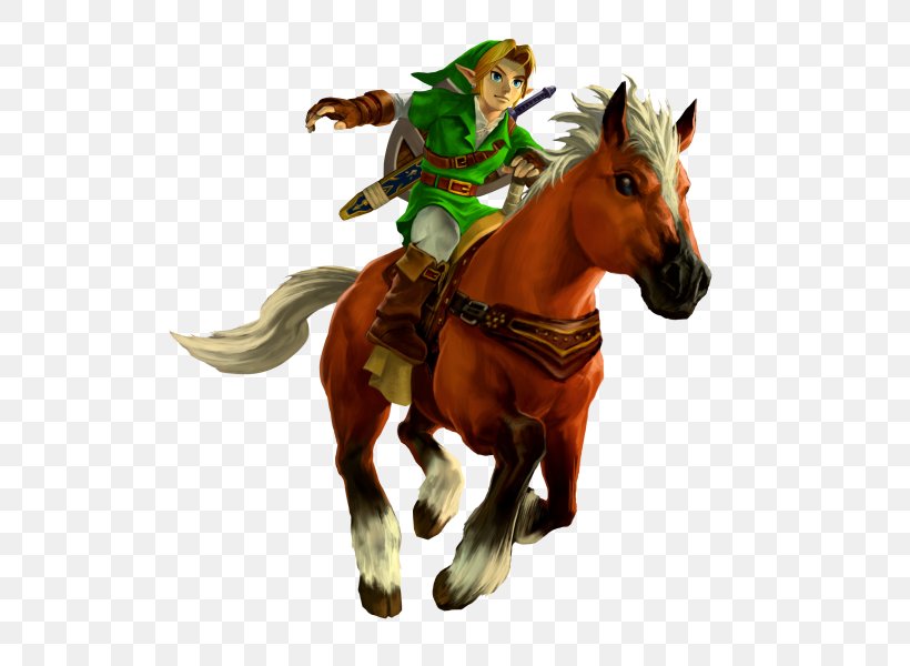 The Legend Of Zelda: Ocarina Of Time 3D The Legend Of Zelda: Twilight Princess HD Link Epona, PNG, 593x600px, Legend Of Zelda Ocarina Of Time, Animal Figure, Cowboy, Epona, Horse Download Free
