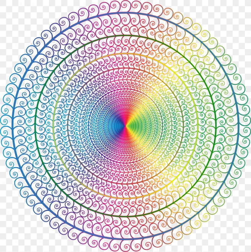 Spiral Desktop Wallpaper Circle Clip Art, PNG, 2354x2358px, Spiral, Chromatic Circle, Cyclone, Description, Point Download Free