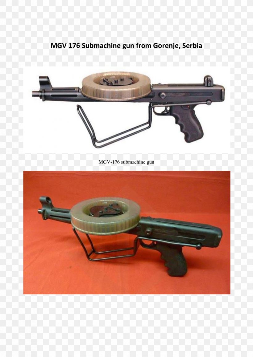 Firearm MGV-176 Submachine Gun American-180, PNG, 1654x2339px, Watercolor, Cartoon, Flower, Frame, Heart Download Free