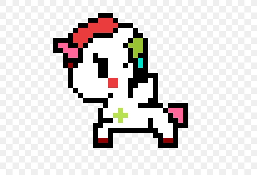 Pixel Art Unicorn Drawing Minecraft, PNG, 634x560px, Pixel Art, Area, Art, Bead, Crossstitch Download Free