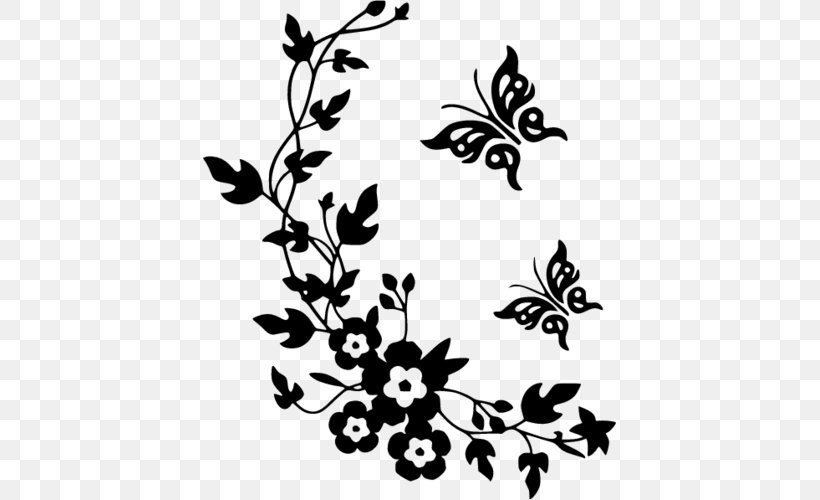 Wall Decal Sticker Flower, PNG, 500x500px, Wall Decal, Artwork, Bathroom, Black, Black And White Download Free