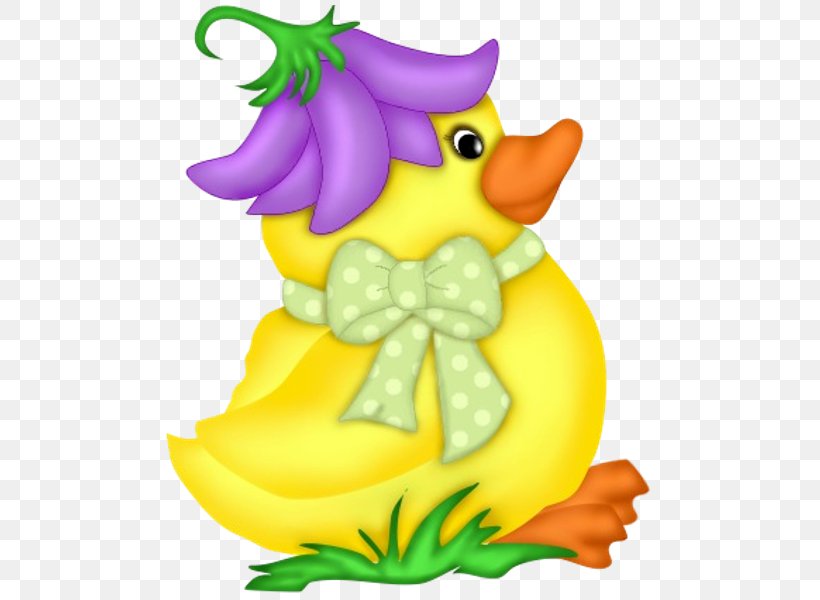 Duck Easter Bunny Clip Art Image, PNG, 600x600px, Duck, Animated Film, Beak, Bird, Cartoon Download Free