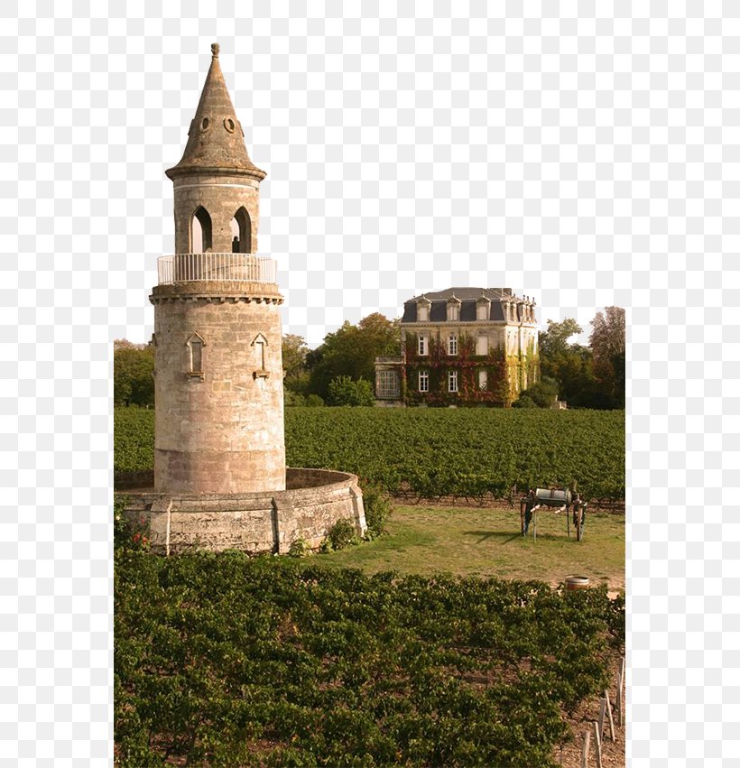 Mxe9doc Bordeaux Chxe2teau Latour Red Wine Tour De By, PNG, 567x851px, Bordeaux, Bell Tower, Bordeaux Wine, Building, Castle Download Free