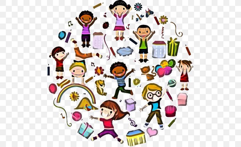 People Social Group Cartoon Sharing Community, PNG, 500x500px, People, Cartoon, Celebrating, Community, Conversation Download Free