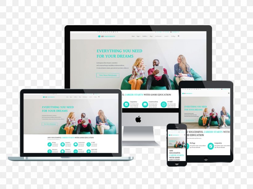 Responsive Web Design Joomla Web Template System, PNG, 1000x750px, Responsive Web Design, Brand, Communication, Computer Monitor, Display Advertising Download Free