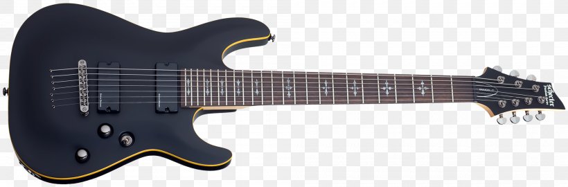 Schecter Guitar Research Fingerboard Electric Guitar Schecter Demon-6, PNG, 2000x660px, Schecter Guitar Research, Acoustic Electric Guitar, Bass Guitar, Electric Guitar, Electronic Musical Instrument Download Free