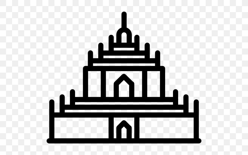 Thatbyinnyu Temple Clip Art, PNG, 512x512px, Thatbyinnyu Temple, Apartment, Area, Black And White, Building Download Free