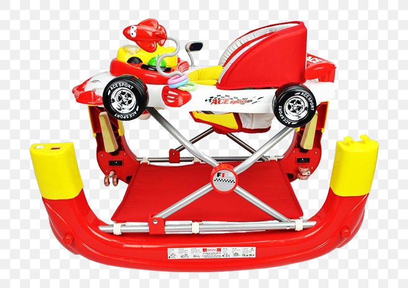 race car walker infant