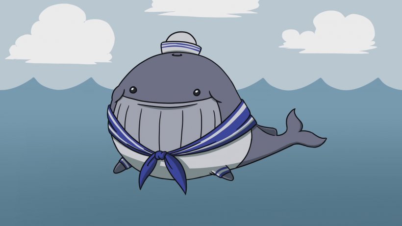 Blue Whale Desktop Wallpaper Sea Whale Shark, PNG, 1920x1080px, Whale, Animation, Blue Whale, Cartilaginous Fish, Cartoon Download Free