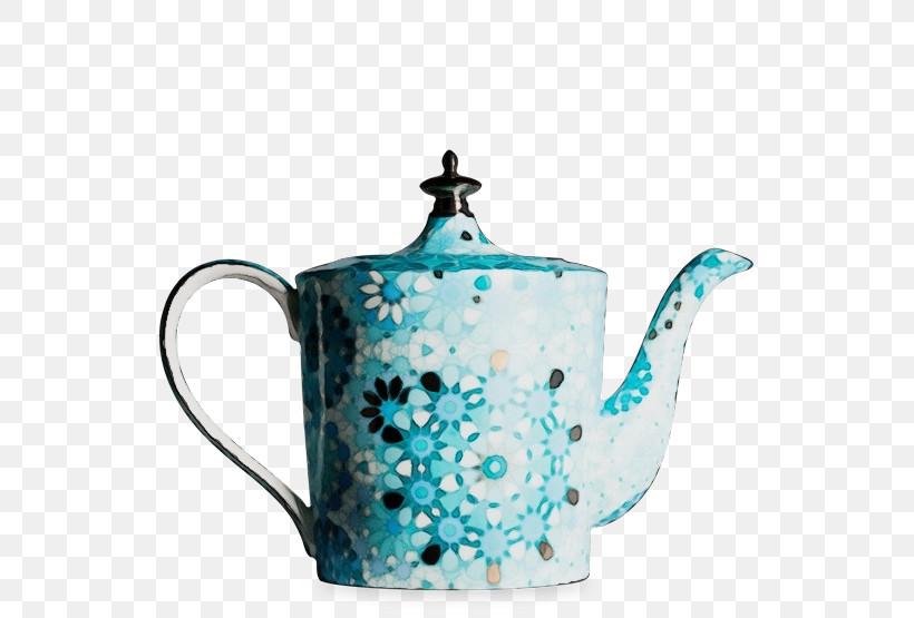 Kettle Teapot Ceramic Mug Stovetop Kettle, PNG, 555x555px, Watercolor, Ceramic, Kettle, Mug, Paint Download Free
