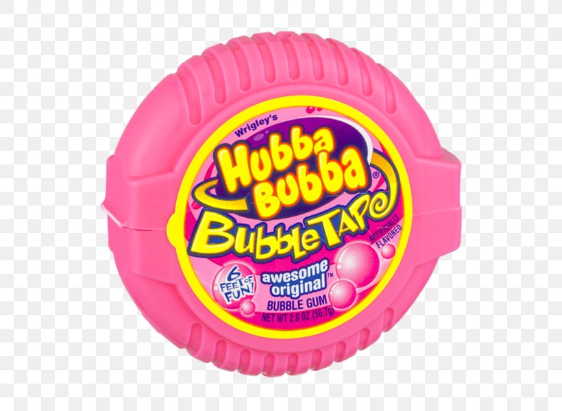 Chewing Gum Hubba Bubba Bubble Tape Bubble Gum Kroger, PNG, 600x600px, Chewing Gum, Blue Raspberry Flavor, Bubble Gum, Bubble Tape, Candy Download Free
