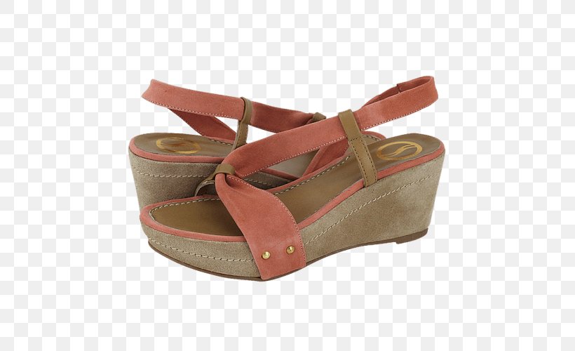 Suede Shoe Sandal Slide, PNG, 500x500px, Suede, Beige, Footwear, Outdoor Shoe, Sandal Download Free