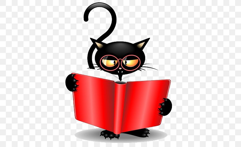 Black Cat Kitten Puppy Mouse, PNG, 500x500px, Cat, Black Cat, Carnivoran, Cartoon, Cat Like Mammal Download Free