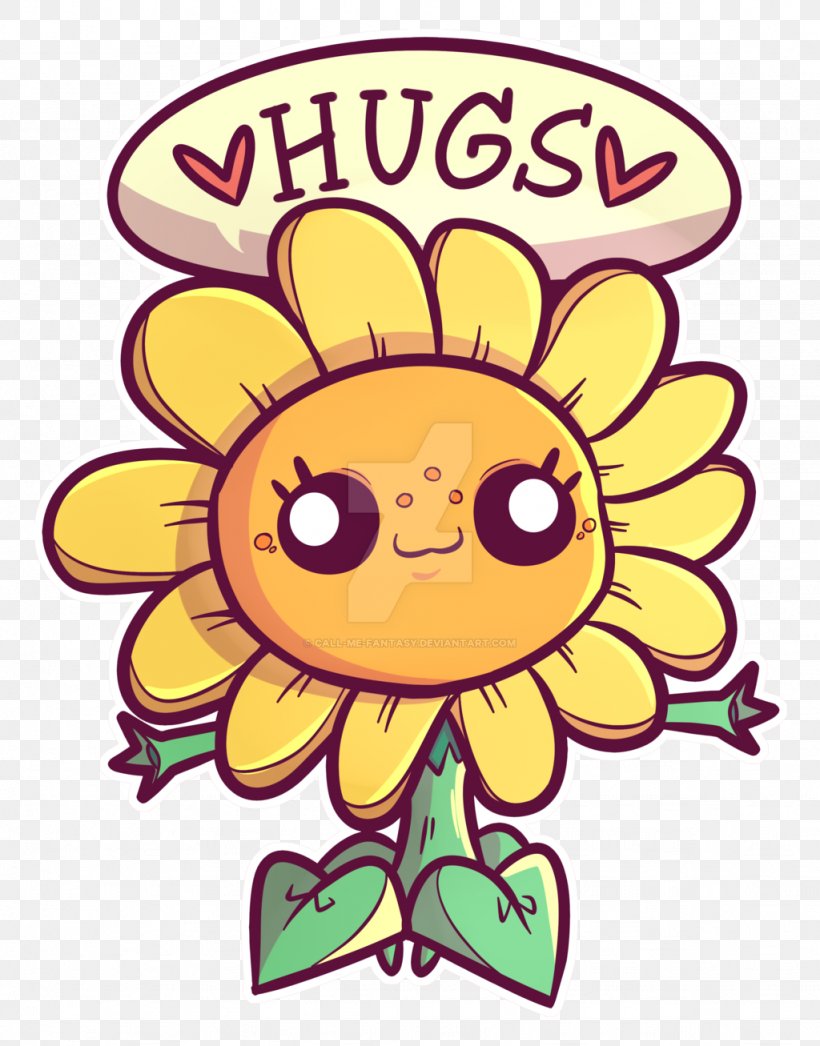 Plants Vs. Zombies: Garden Warfare 2 Common Sunflower Drawing Clip Art, PNG, 1024x1307px, Watercolor, Cartoon, Flower, Frame, Heart Download Free