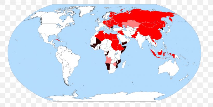 World Map Communist State Population, PNG, 1000x507px, World, Anaximander, Area, Blue, Communism Download Free