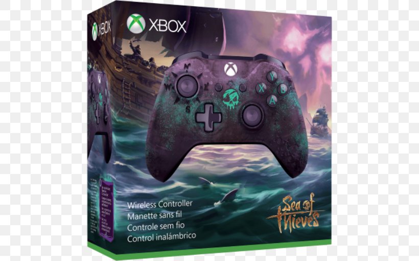 Xbox One Controller Sea Of Thieves Game Controllers Video Game, PNG, 765x510px, Xbox One Controller, All Xbox Accessory, Downloadable Content, Electronic Device, Gadget Download Free