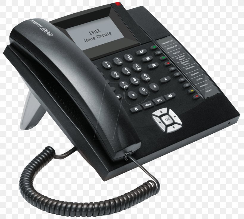 Auerswald COMfortel 1200 IP Analog Telephone Caller ID Black VoIP Phone Voice Over IP COMfortel 1400 IP, PNG, 947x852px, Voip Phone, Analog Signal, Analog Telephone Adapter, Answering Machine, Auerswald Comfortel 1200 Download Free