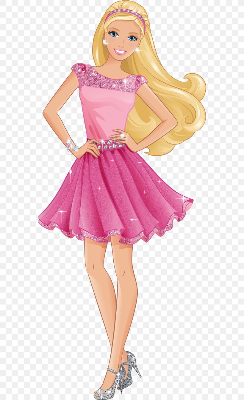 Barbie Doll National Toy Hall Of Fame Clip Art, PNG, 566x1340px, Watercolor, Cartoon, Flower, Frame, Heart Download Free