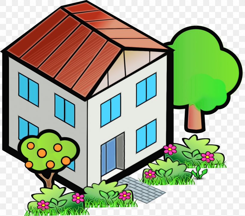 Clip Art Shed House Home Real Estate, PNG, 1280x1128px, Watercolor, Building, Home, House, Paint Download Free